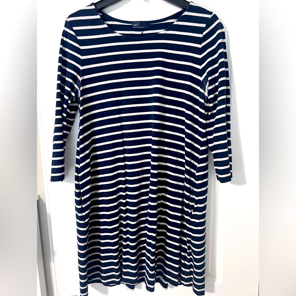 Long Sleeve Mini Swing Dress